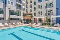 RESTORE: our central pool plaza - 808 West Apartments in San Jose, California