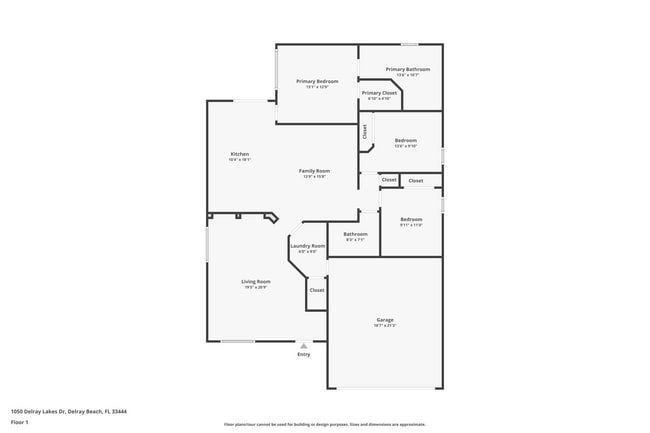 1050 Delray Lakes Dr in Delray Beach, FL - Building Photo - Building Photo