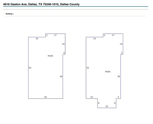 4616 Gaston Ave in Dallas, TX - Building Photo - Floor Plan