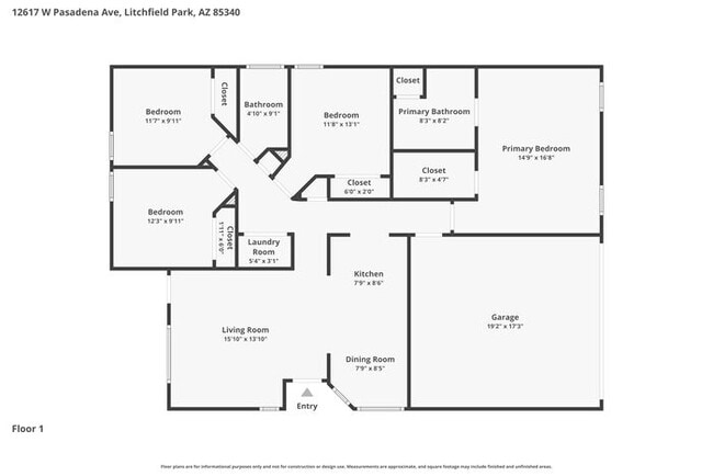12617 W Pasadena Ave in Litchfield Park, AZ - Building Photo - Building Photo