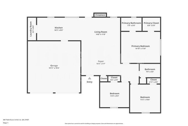 361 Twin Oaks Ln in Dallas, GA - Building Photo - Building Photo