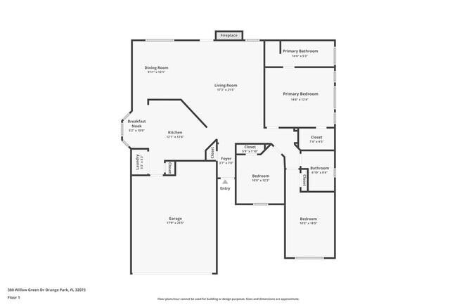 380 Willow Green Dr in Orange Park, FL - Foto de edificio - Building Photo