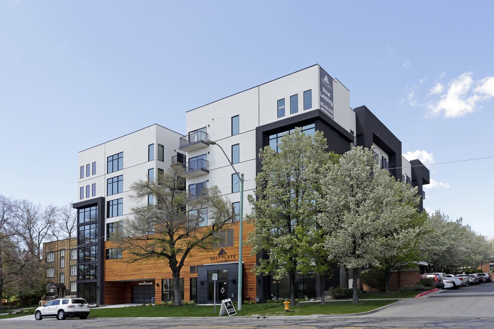 Broadway Tower Apartments and Nearby Salt Lake City