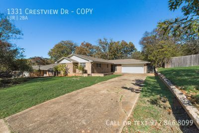 1331 Crestview Dr in Denison, TX - Building Photo