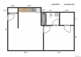 3033 Clifton Ave in Cincinnati, OH - Foto de edificio - Building Photo