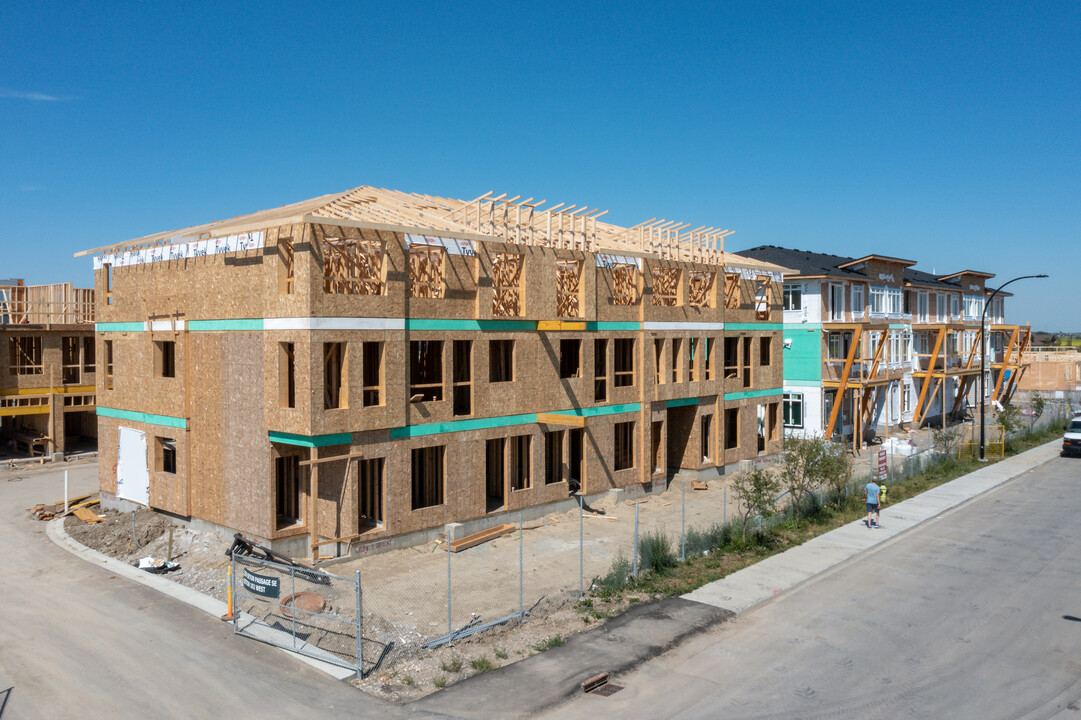 Essential Seton Townhomes in Calgary, AB - Building Photo