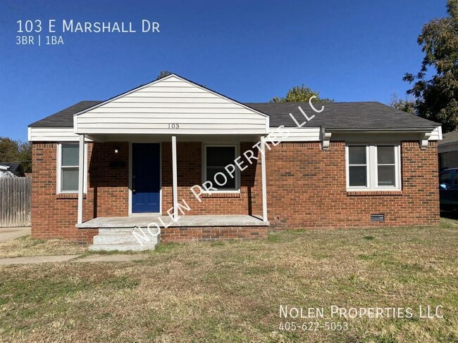 103 E Marshall Dr in Midwest City, OK - Building Photo - Building Photo