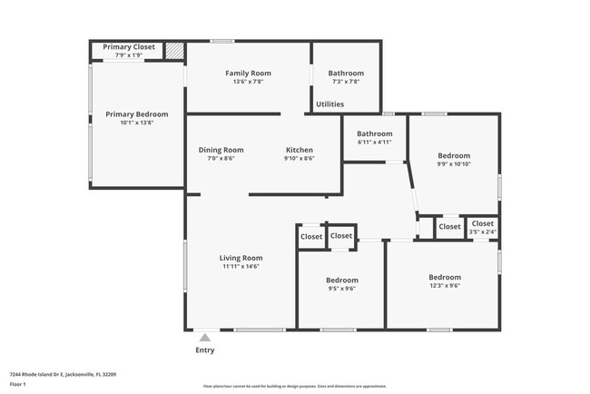 7244 Rhode Island Dr E in Jacksonville, FL - Building Photo - Building Photo