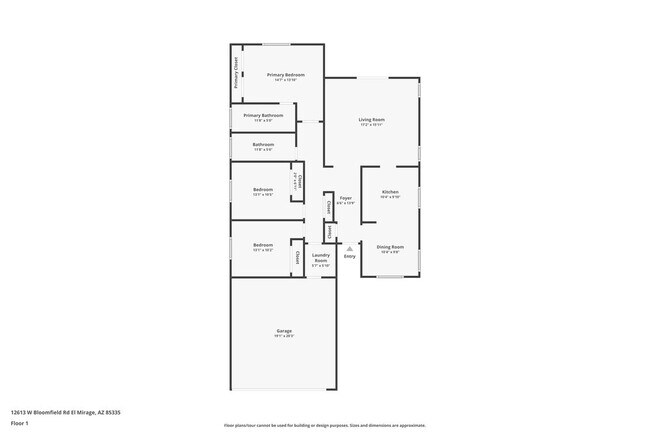 12613 W Bloomfield Rd in El Mirage, AZ - Building Photo - Building Photo