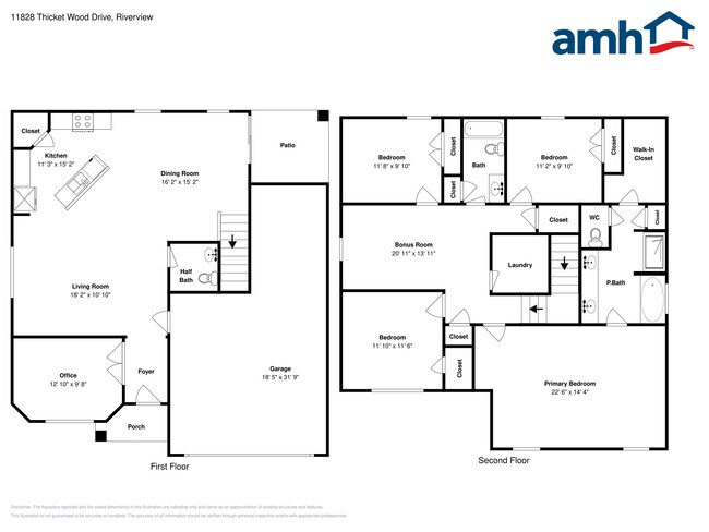 11828 Thicket Wood Dr in Riverview, FL - Foto de edificio - Building Photo