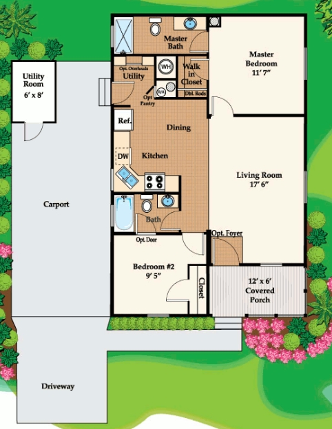 Winter Haven Oaks in Winter Haven, FL - Building Photo - Floor Plan