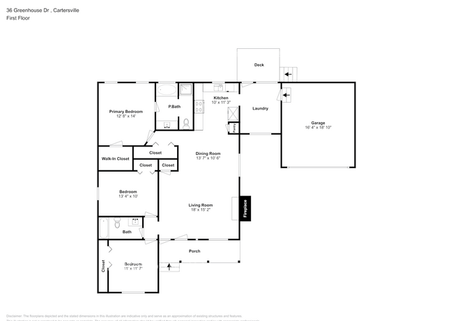 36 Greenhouse Dr SE in Cartersville, GA - Building Photo - Building Photo