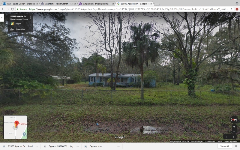 15505 Apache Dr in Thonotosassa, FL - Building Photo