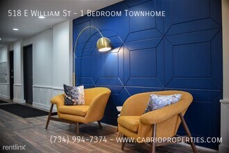 518 E William St-Unit -1 Bedroom Townhome in Ann Arbor, MI - Building Photo - Building Photo