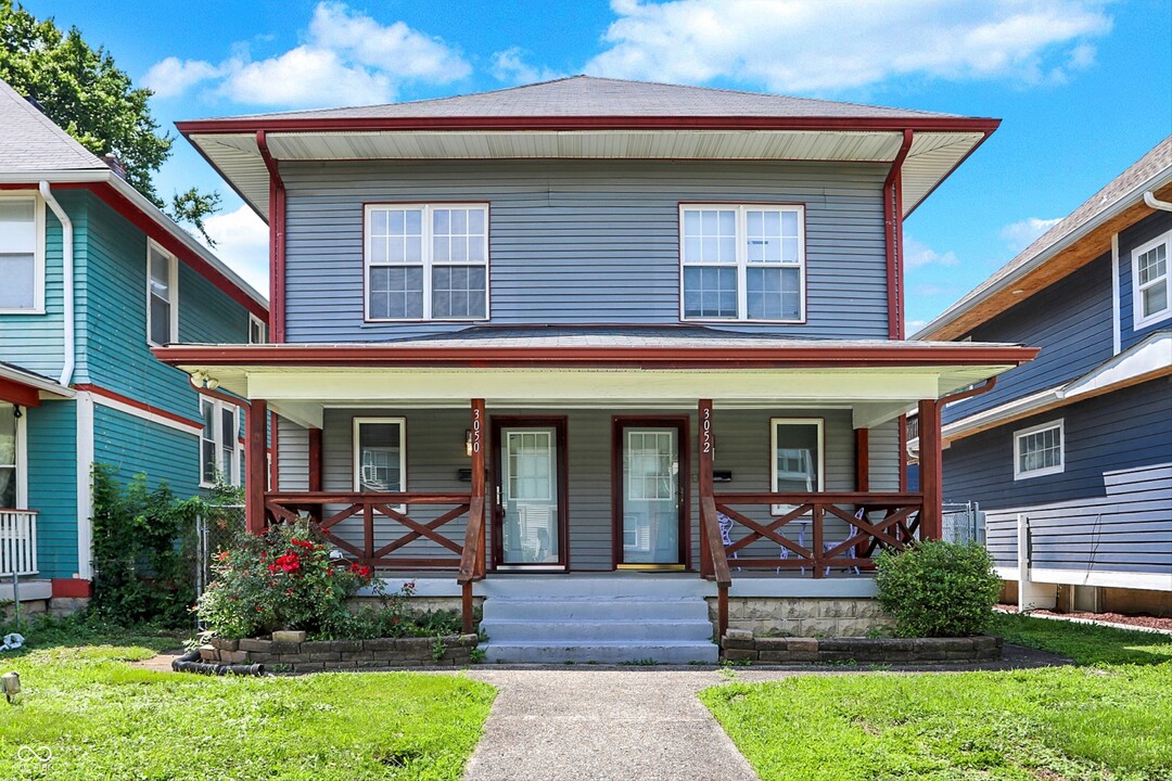 3050 Ruckle St in Indianapolis, IN - Foto de edificio