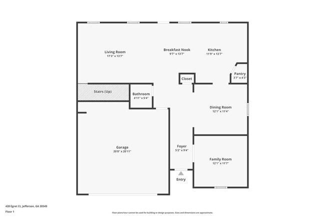 428 Egret Ct in Jefferson, GA - Foto de edificio - Building Photo