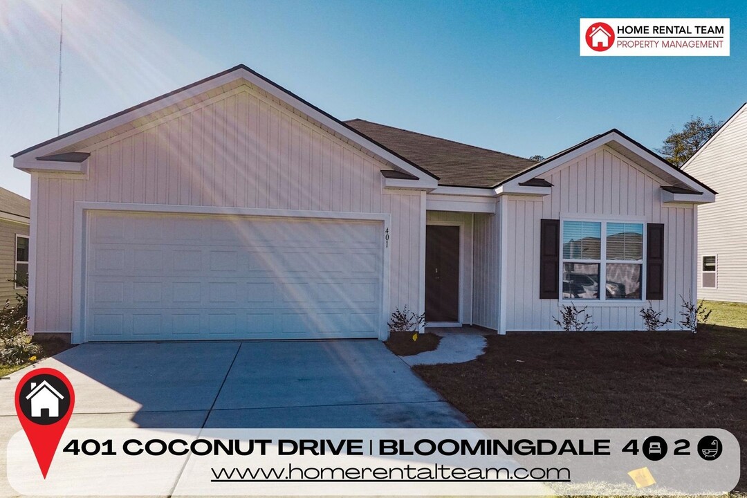 401 Coconut Dr in Bloomingdale, GA - Building Photo