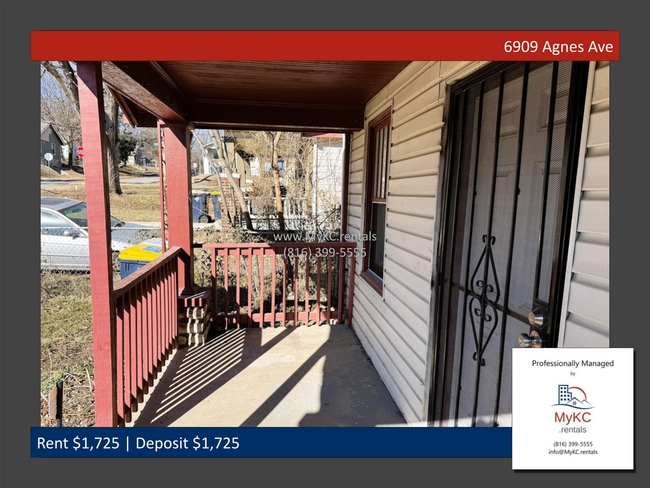 6909 Agnes Ave in Kansas City, MO - Building Photo - Building Photo