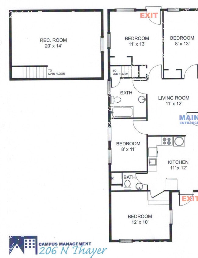 206 N Thayer St in Ann Arbor, MI - Building Photo - Building Photo