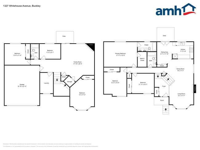 1327 Whitehouse Ave in Buckley, WA - Foto de edificio - Building Photo