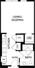 5420 Sunset in Los Angeles, CA - Foto de edificio - Floor Plan