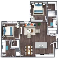 Brentwood Commons in Atlanta, GA - Building Photo - Floor Plan