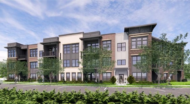 Hyde Park Towns & Flats in Noblesville, IN - Foto de edificio - Building Photo