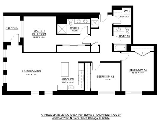 property at 2058 N Clark St