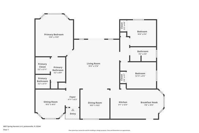 8857 Spring Harvest Ln E in Jacksonville, FL - Foto de edificio - Building Photo