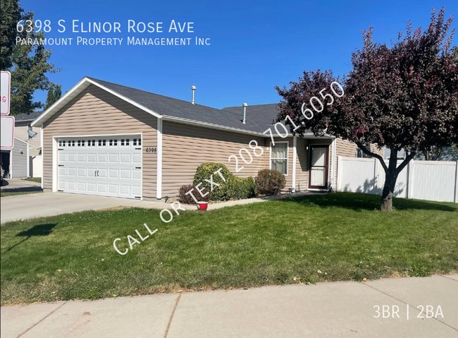 6398 S Elinor Rose Ave in Boise, ID - Foto de edificio - Building Photo