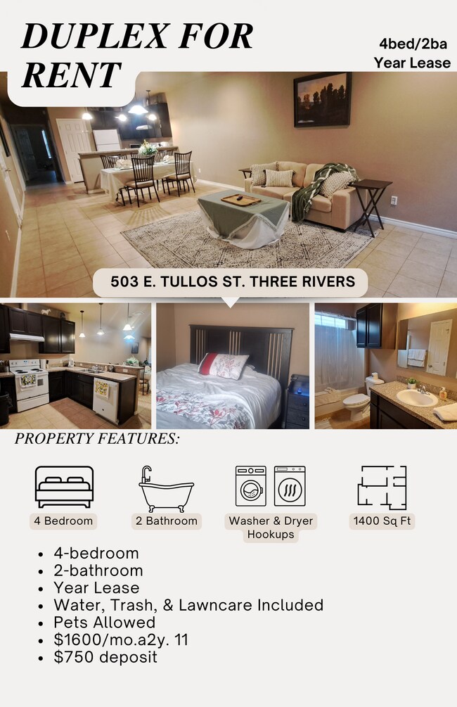 property at 503 E Tullos St