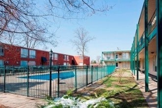 Terrace Court Apartments in Detroit, MI - Foto de edificio - Building Photo