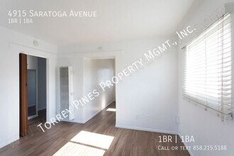 4915 Saratoga Ave in San Diego, CA - Building Photo - Building Photo