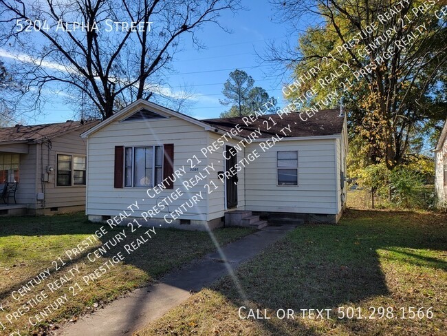 5204 Alpha St in North Little Rock, AR - Foto de edificio - Building Photo