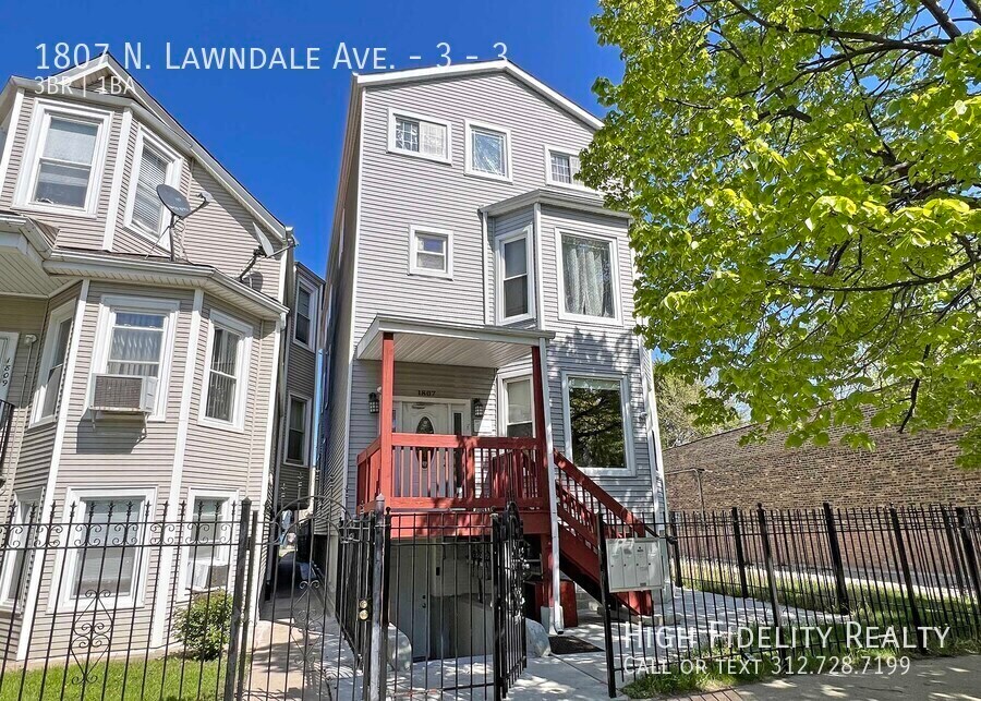 1807 N Lawndale Ave in Chicago, IL - Building Photo