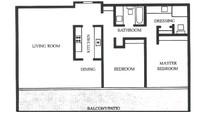 Villa Fontana Apartments in Santa Barbara, CA - Foto de edificio - Floor Plan