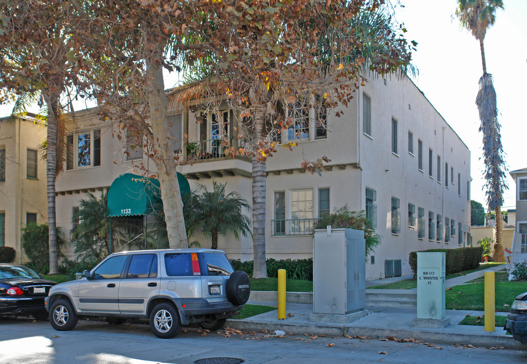 1133 S Wooster St in Los Angeles, CA - Building Photo