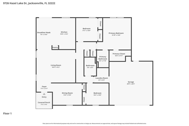 9726 Hazel Lake Dr in Jacksonville, FL - Building Photo - Building Photo