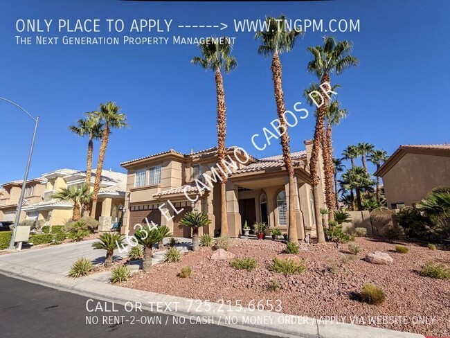 4634 El Camino Cabos Dr in Las Vegas, NV - Building Photo - Building Photo