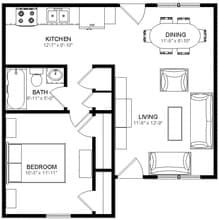 Rich Park Apartments in Raleigh, NC - Building Photo - Floor Plan