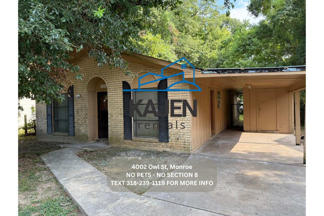 4002 Owl St in Monroe, LA - Building Photo
