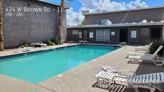 424 W Brown Rd in Mesa, AZ - Building Photo