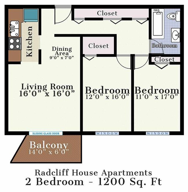 Radcliff House Apartments Bryn Mawr, Apartments