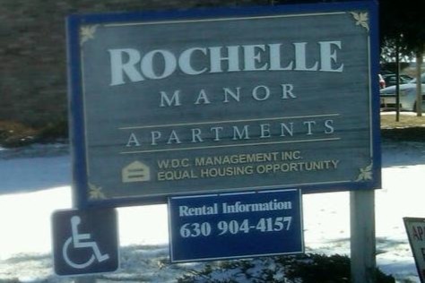 Rochelle Manor in Rochelle, IL - Foto de edificio