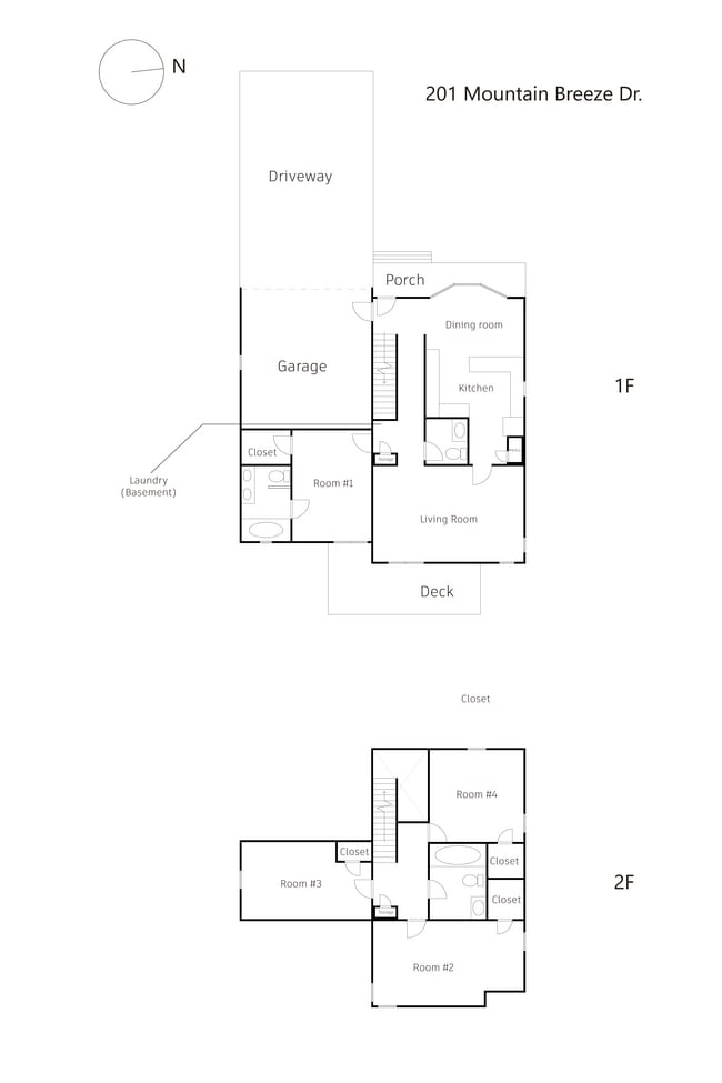 201 Mountain Breeze Dr in Blacksburg, VA - Foto de edificio - Building Photo