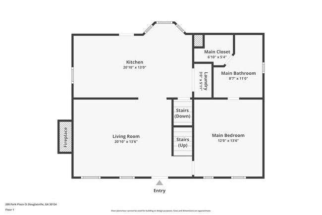 208 Park Pl Ct in Douglasville, GA - Foto de edificio - Building Photo