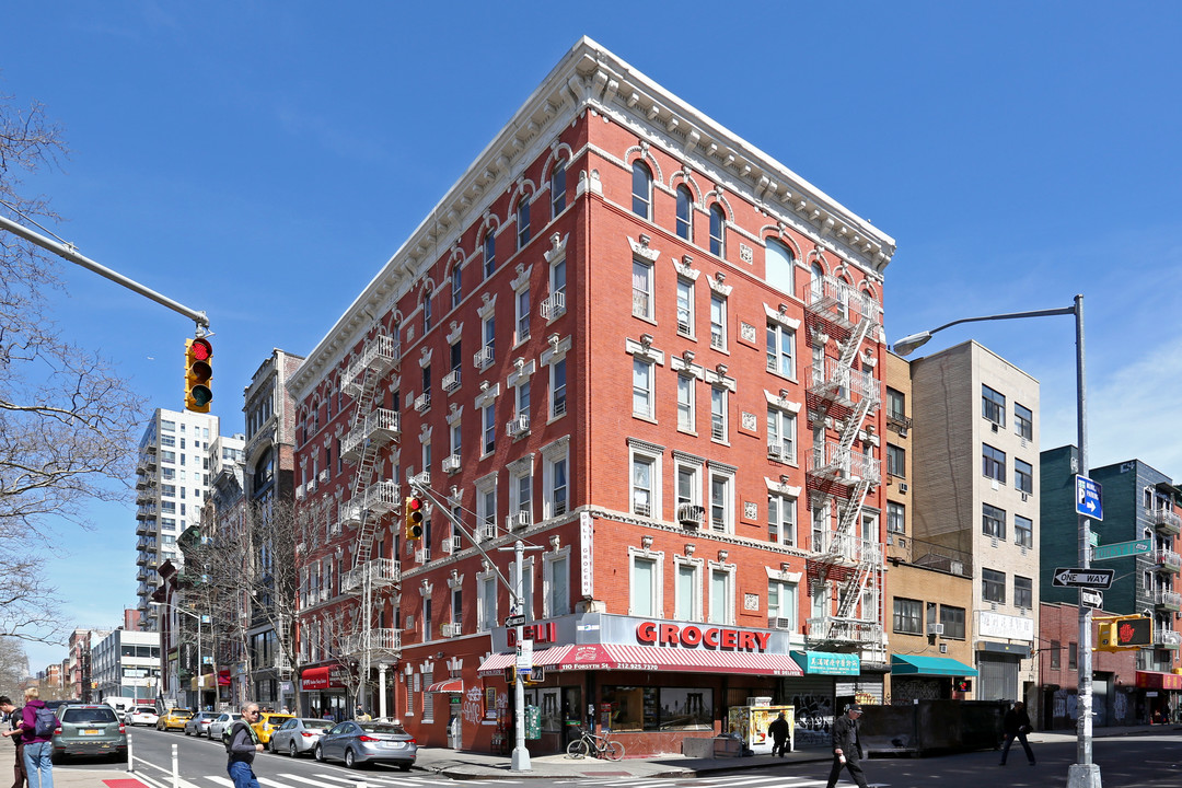 110-116 Forsyth St in New York, NY - Building Photo