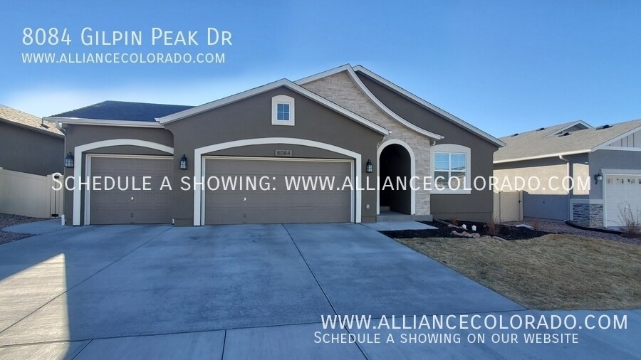 8084 Gilpin Peak Drive in Colorado Springs, CO - Building Photo