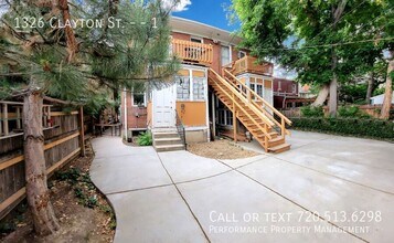 1326 Clayton St in Denver, CO - Building Photo - Building Photo