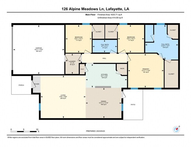 126 Alpine Meadows Ln in Lafayette, LA - Building Photo - Building Photo